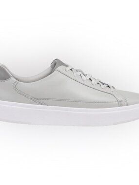 SUPER CLEAN KIZIK GRAY UNISEX LEATHER SHOES 11 M/12.5 W